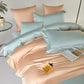 Dream Peach Blue – Luxe Dekbedovertrek Set