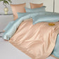 Dream Peach Blue – Luxe Dekbedovertrek Set