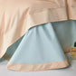Dream Peach Blue – Luxe Dekbedovertrek Set
