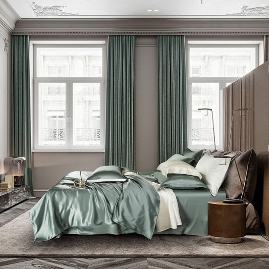 Premium Mulberry Silk Bedding Set – Luxe en Comfort
