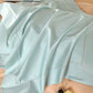 Dream Peach Blue – Luxe Dekbedovertrek Set
