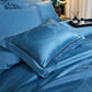 Elegance Blue - Luxe Dekbedovertrek van Egyptisch Katoen
