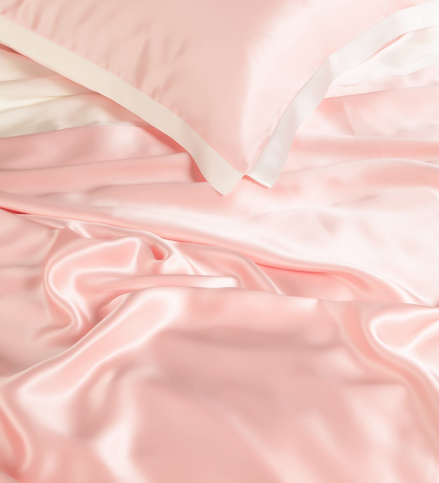 SilkDream – Luxe Roze Moerbeizijde Beddengoed Set