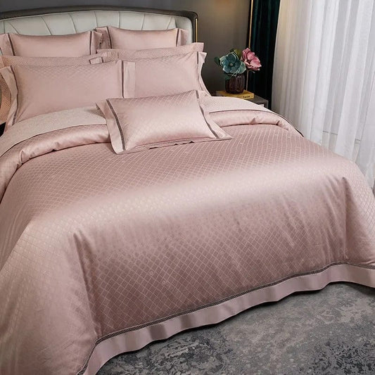 Elegance Blush - Luxe Dekbedovertrekset van Egyptisch Katoen