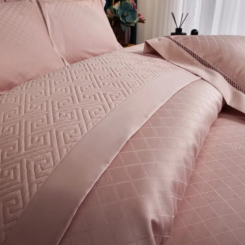 Elegance Blush - Luxe Dekbedovertrekset van Egyptisch Katoen