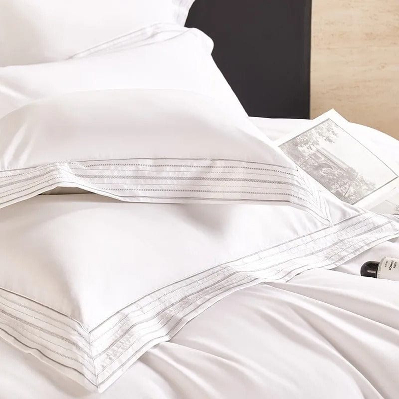 Luxxe White – Luxe Wit Dekbedovertrek van Egyptisch Katoen