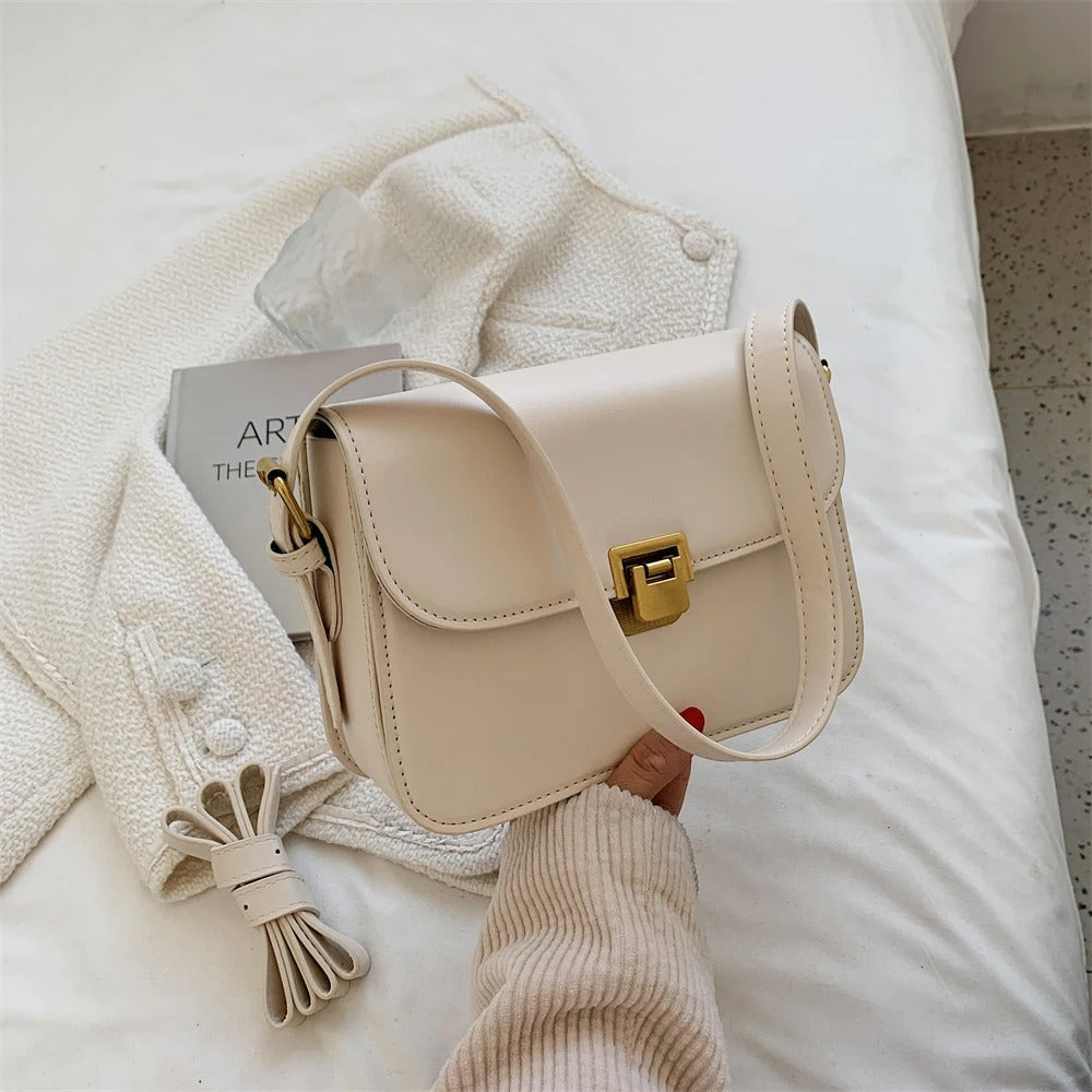 Ellieza – Elegante Leren Schoudertas voor Dames