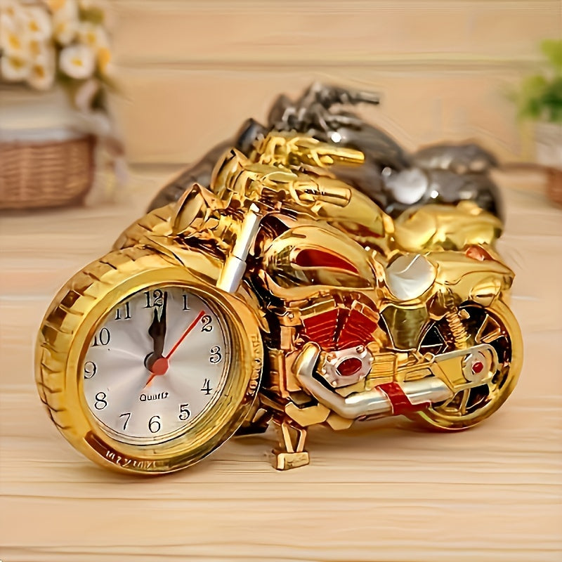 MotoClock – Unieke Motorfiets Wekker met Kwarts