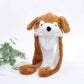 BunnyBounce Hat – Schattige Muts met Beweegbare Oortjes