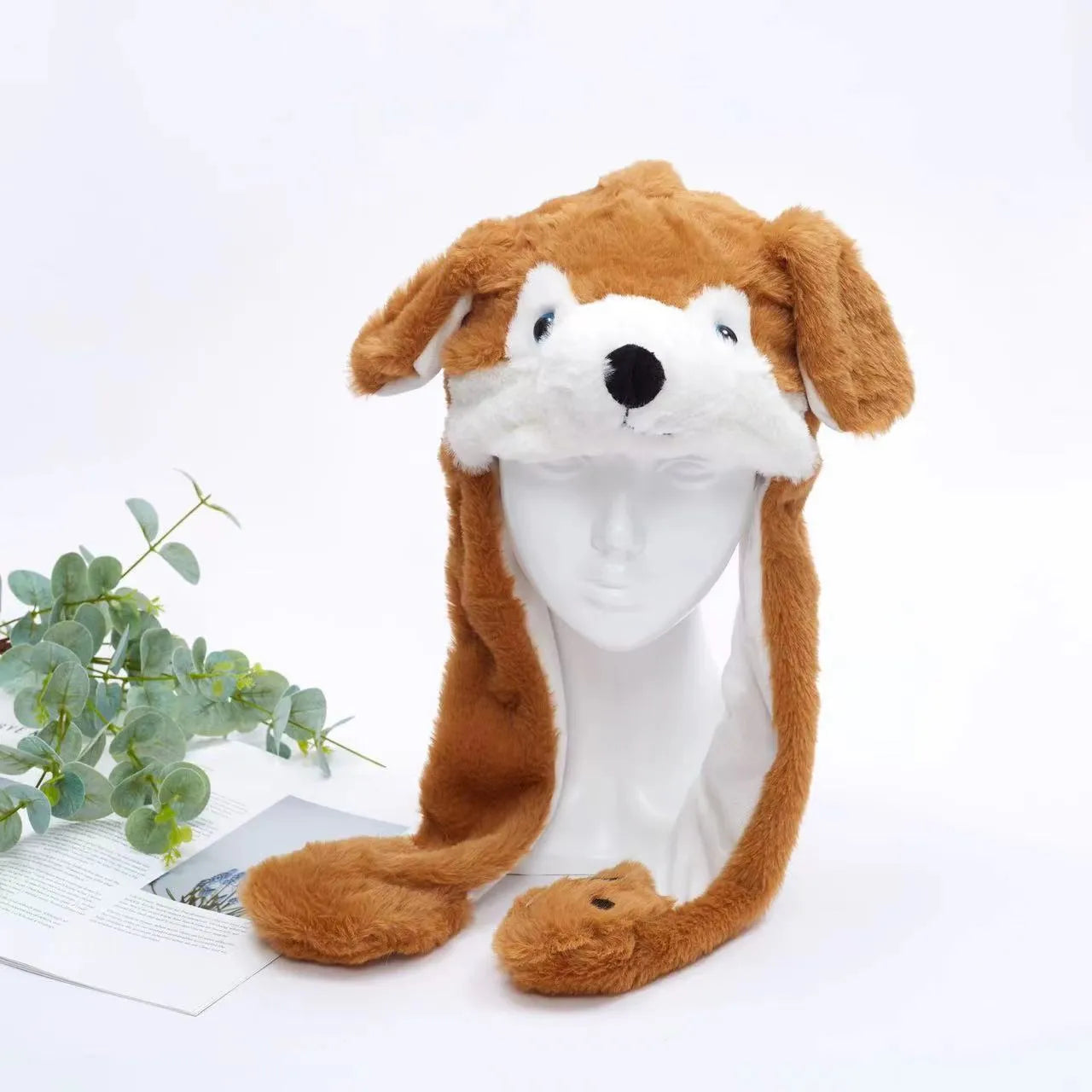 BunnyBounce Hat – Schattige Muts met Beweegbare Oortjes