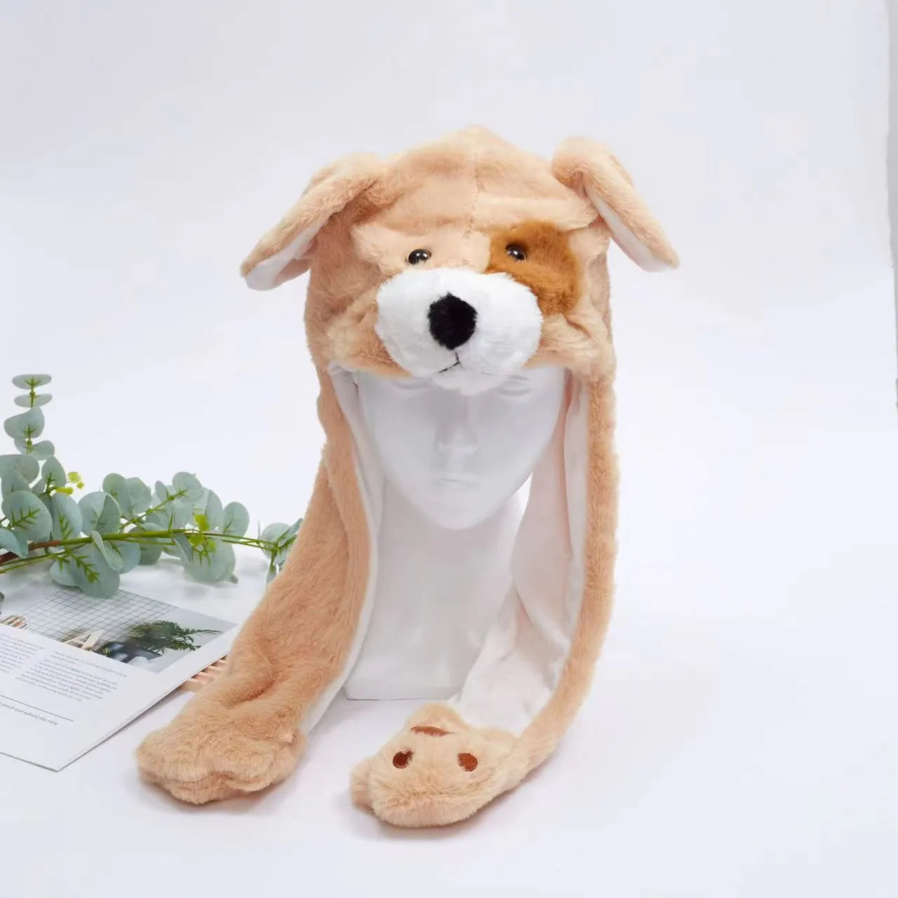 BunnyBounce Hat – Schattige Muts met Beweegbare Oortjes