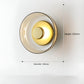 Luxe Nordic Glow - Premium LED Wandlamp met Glas en Goudaccenten