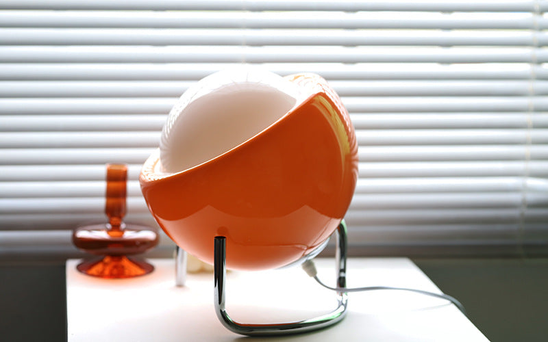 RetroGlow - Scandinavische Glas Tafellamp voor Sfeer