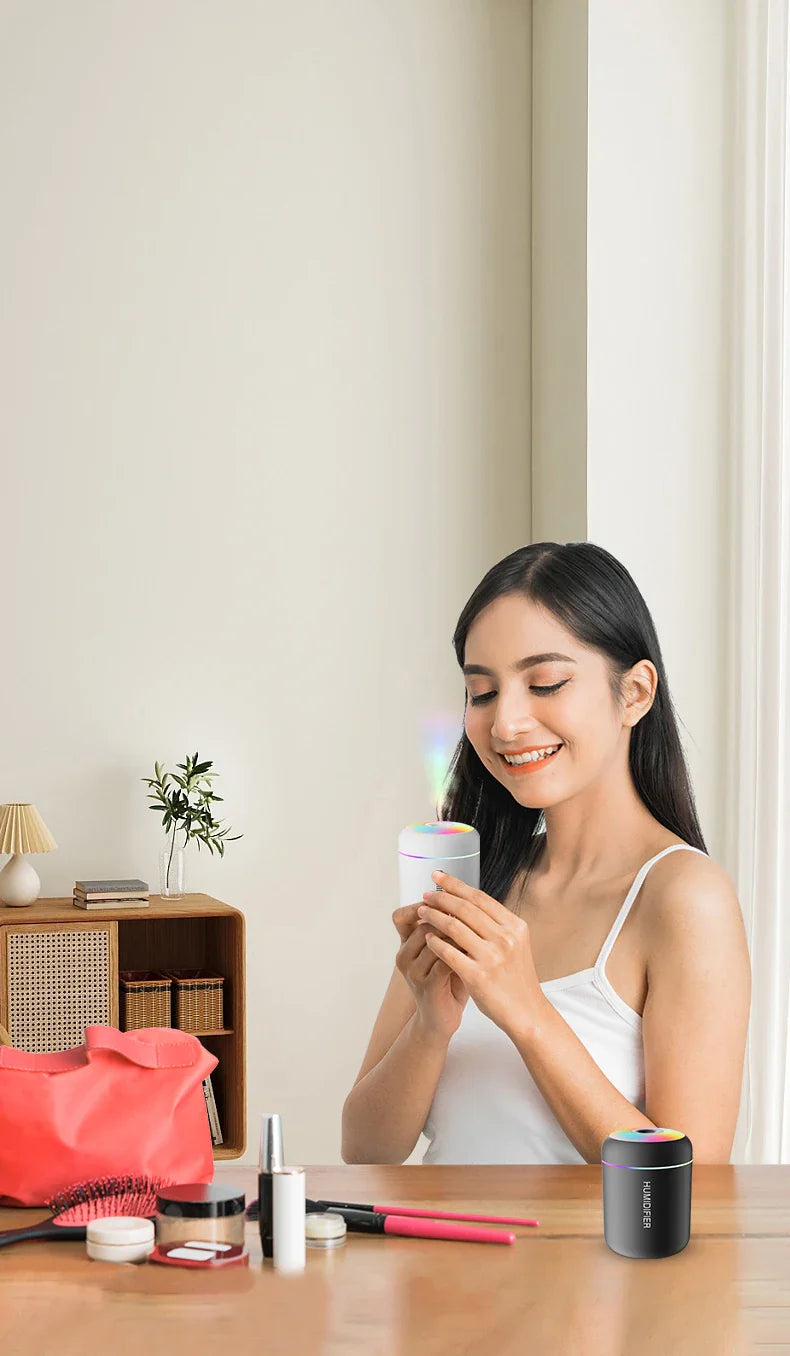 MiniMist – Compacte USB Luchtbevochtiger voor Auto & Slaapkamer