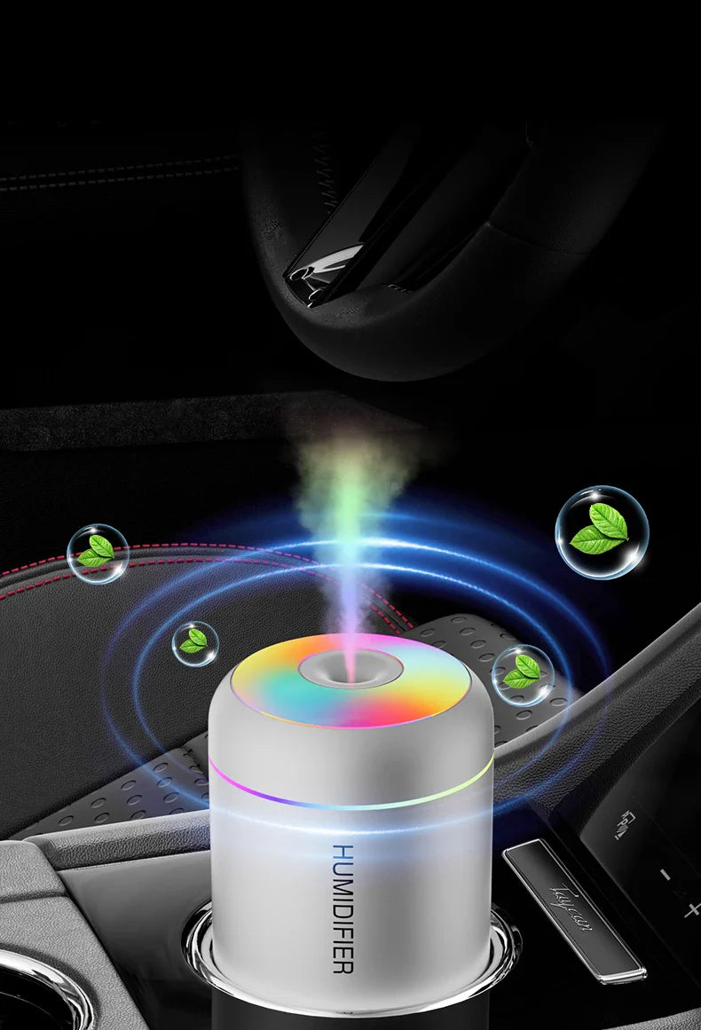 MiniMist – Compacte USB Luchtbevochtiger voor Auto & Slaapkamer