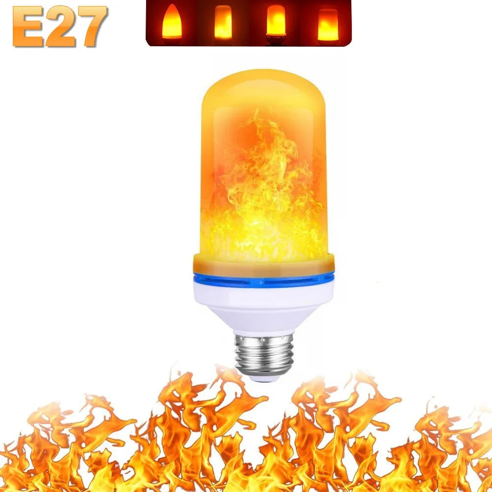FlameGlow - LED Party Lamp met 4 Vuur Modi