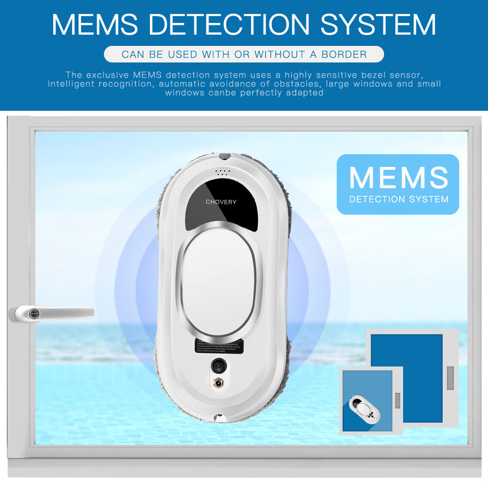 CleanBot - Slimme Robot Ramenreiniger met Afstandsbediening