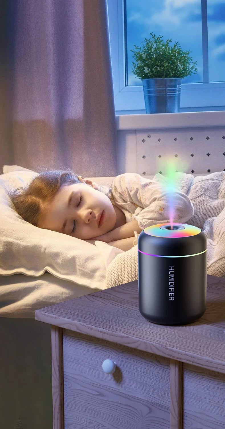 MiniMist – Compacte USB Luchtbevochtiger voor Auto & Slaapkamer