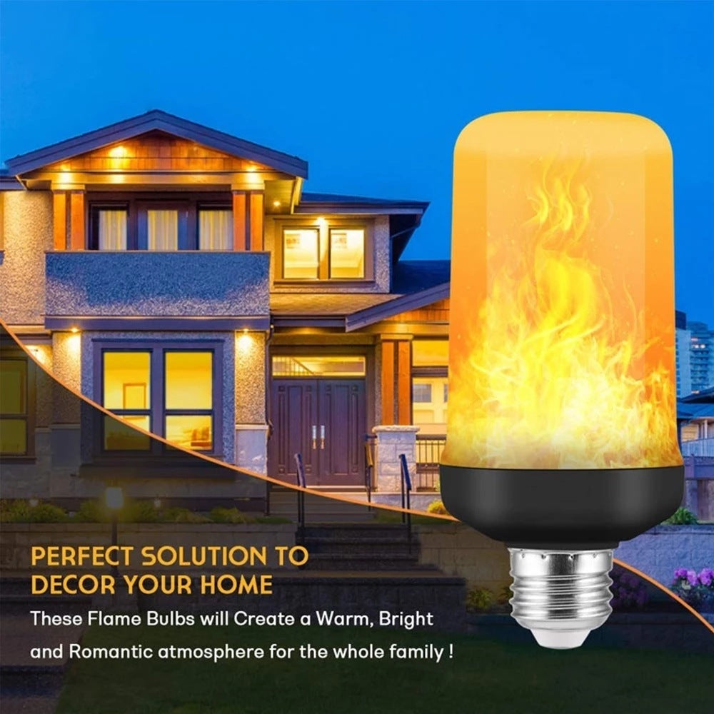 FlameGlow - LED Party Lamp met 4 Vuur Modi