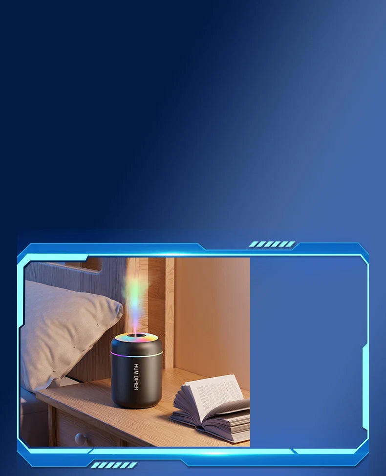 MiniMist – Compacte USB Luchtbevochtiger voor Auto & Slaapkamer