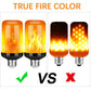 FlameGlow - LED Party Lamp met 4 Vuur Modi