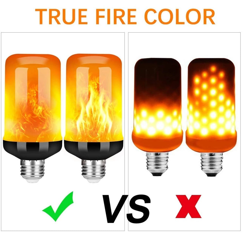 FlameGlow - LED Party Lamp met 4 Vuur Modi