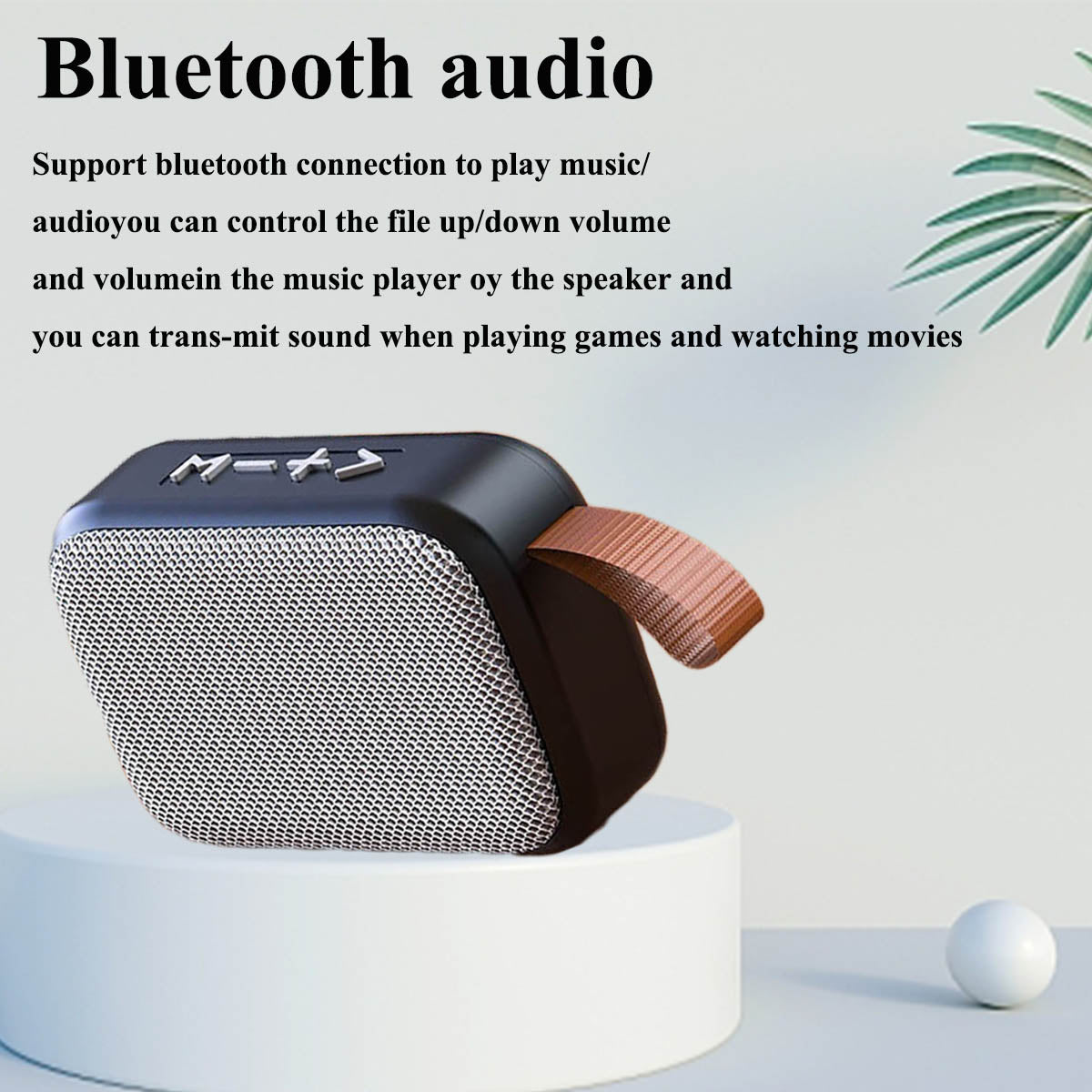 SoundWave – Draagbare 3D Bluetooth Speaker