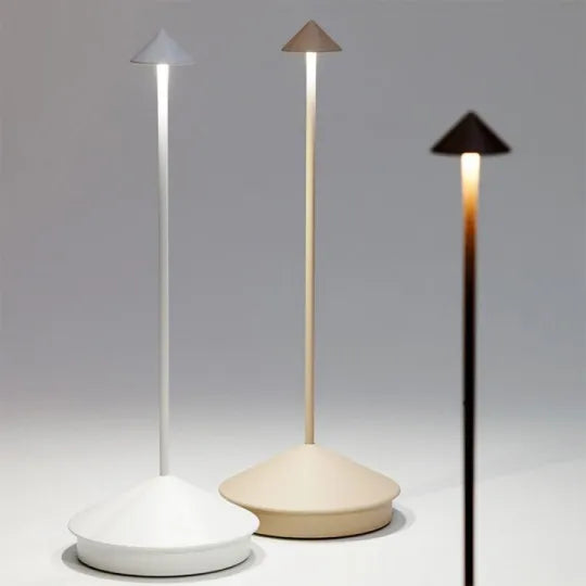 Waterdichte LED tafellamp voor terras en tuin