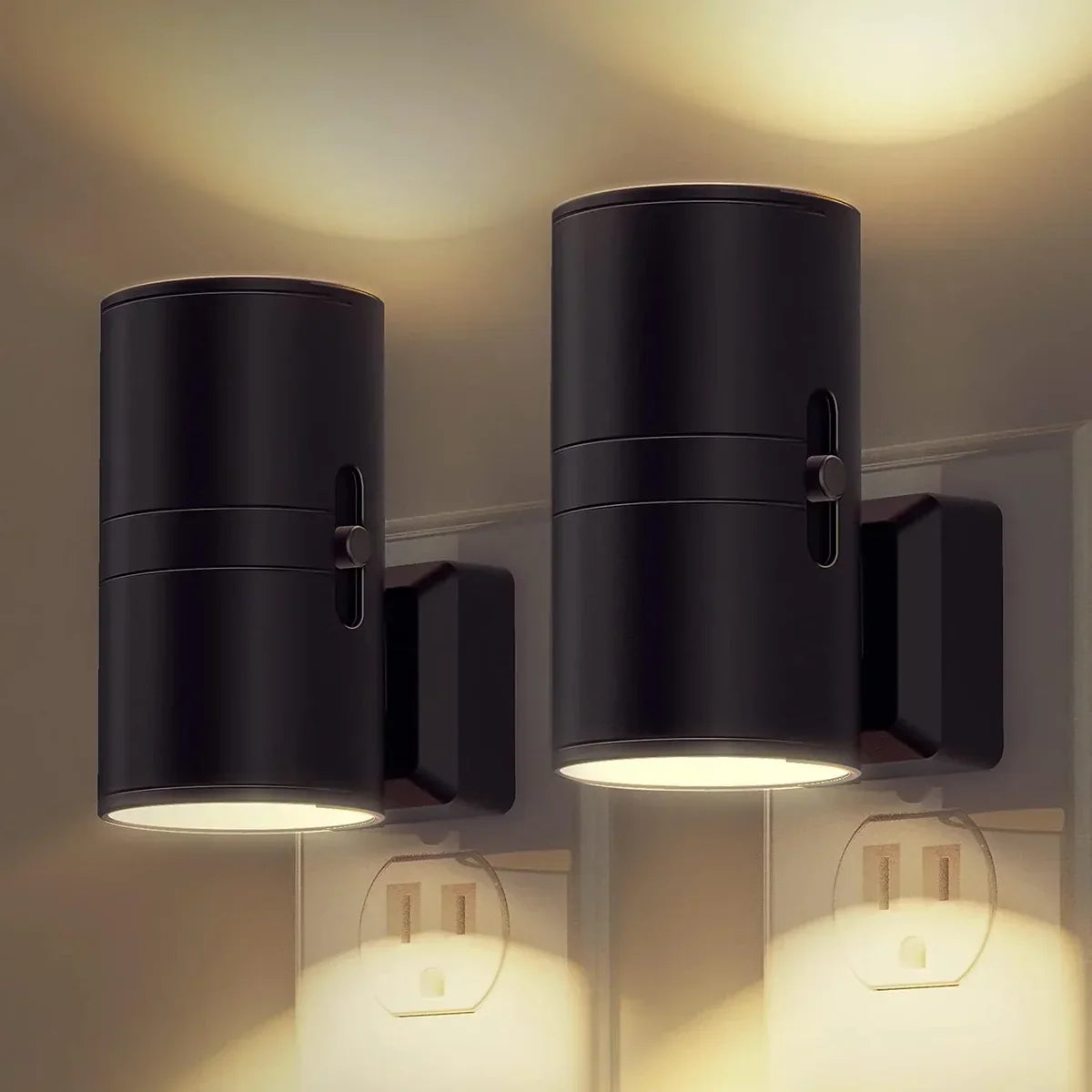 NocturaGlow - Stijlvolle Sfeervolle Wandlamp voor Thuis