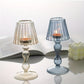 CrystalGlow – Luxe Glazen Tafellamp & Kandelaar