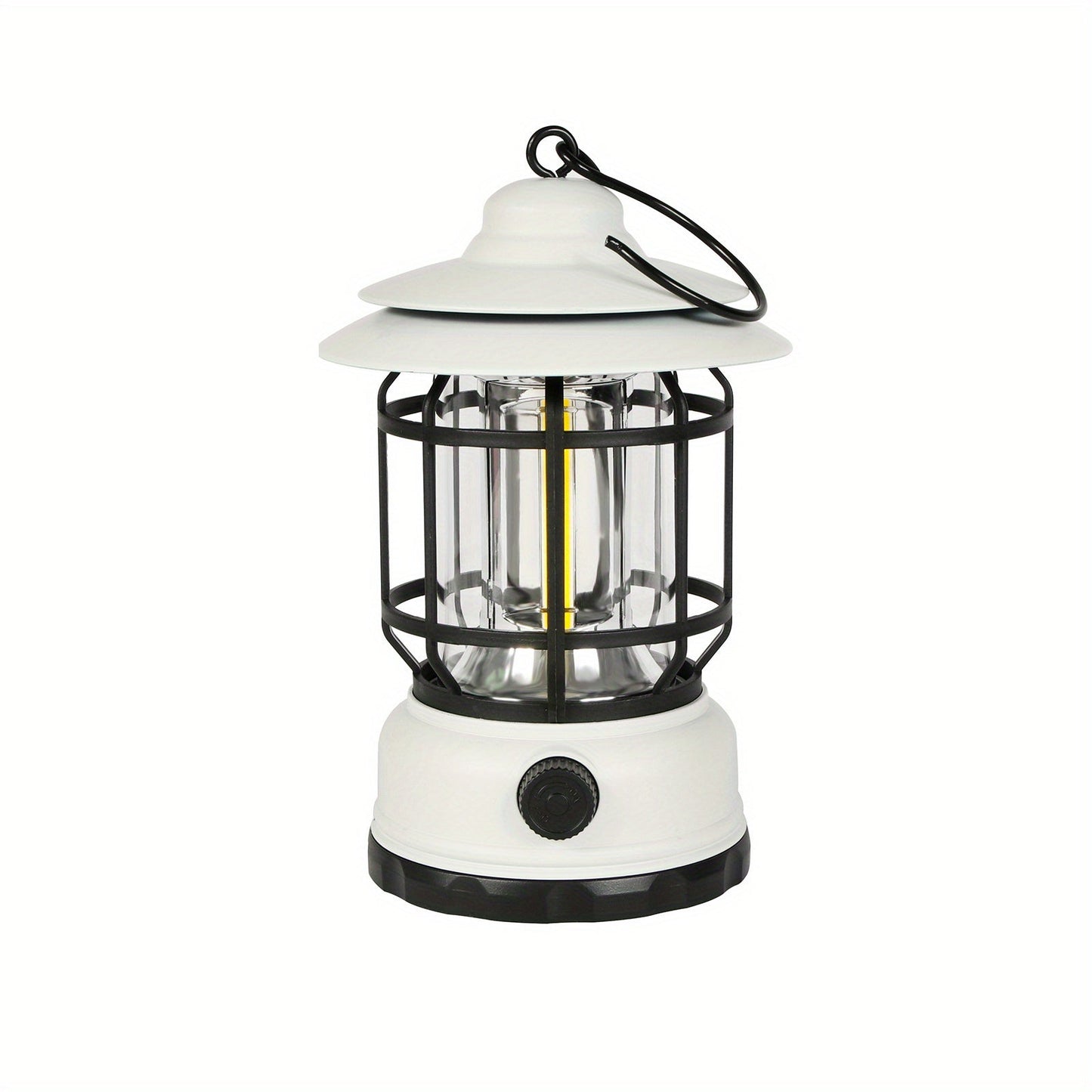 RetroGlow Lamp – Dimbare Oplaadbare LED Buitenverlichting