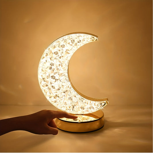 CrystalGlow Lamp - Dimbare Tafellamp met Touch