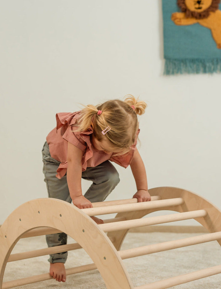 ClimbArc – Handgemaakte Duurzame Klimboog voor Kinderen