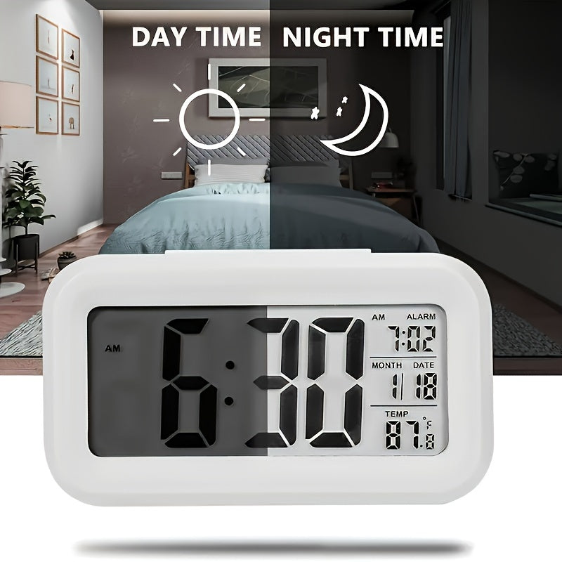 SmartGlow Clock - Stijlvolle Digitale Wekker met Nachtlamp