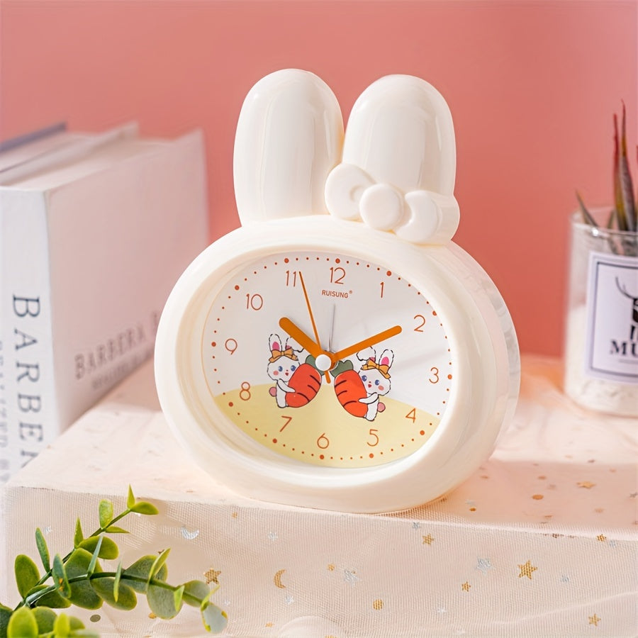 BunnyTime Clock - Schattige LED Wekker met Nachtlamp