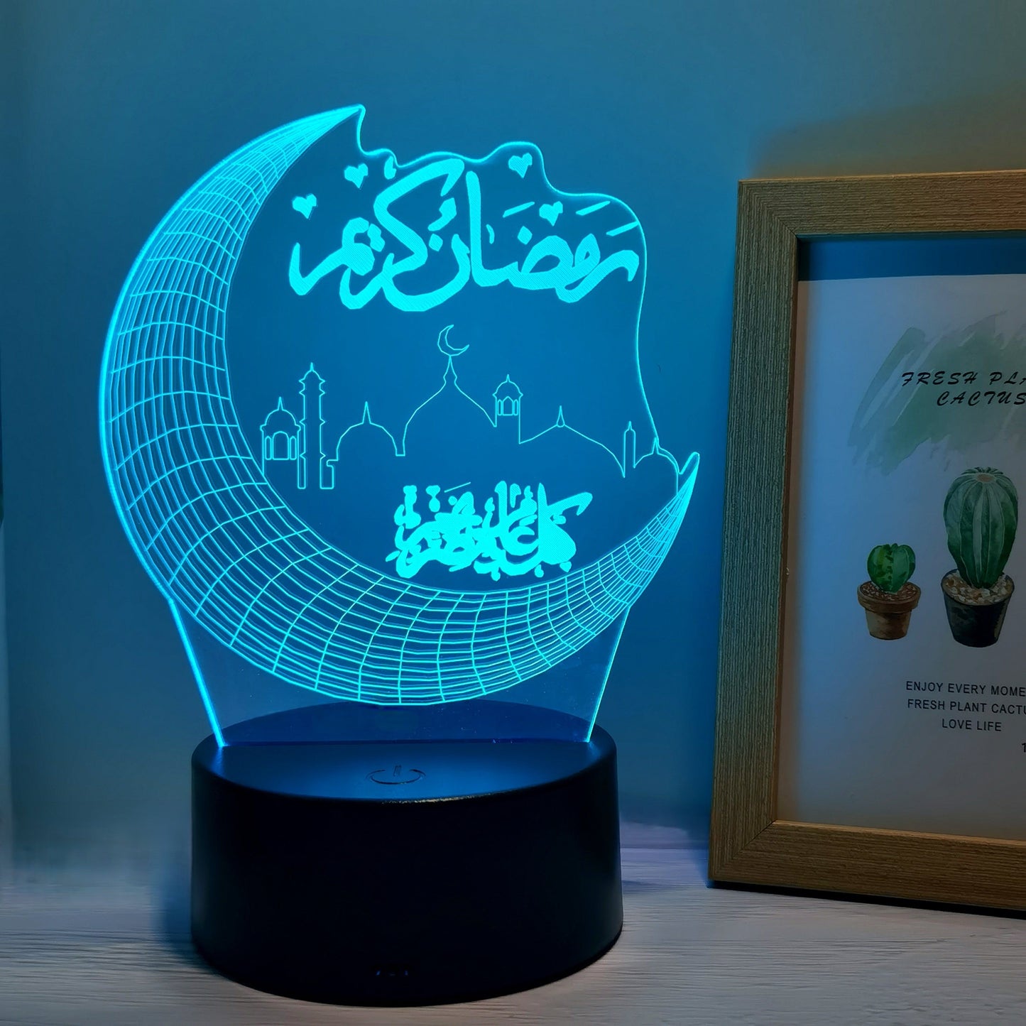MoonPalace - 3D Kleuren Nachtlamp Touch