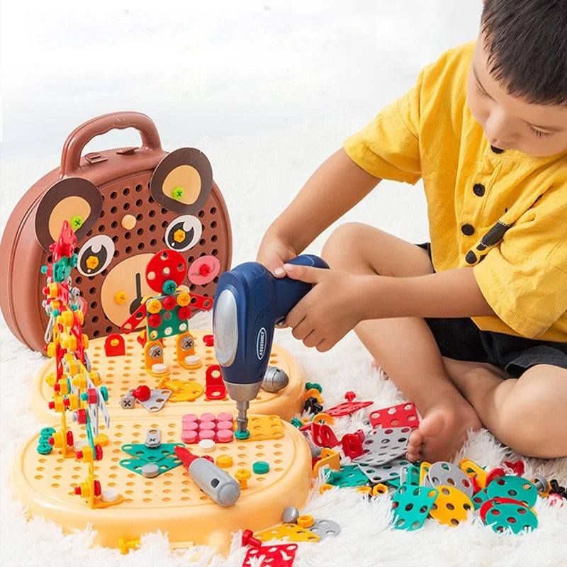 ToolMaster Kids – Creatieve Gereedschapskist met Mini-Bohrer