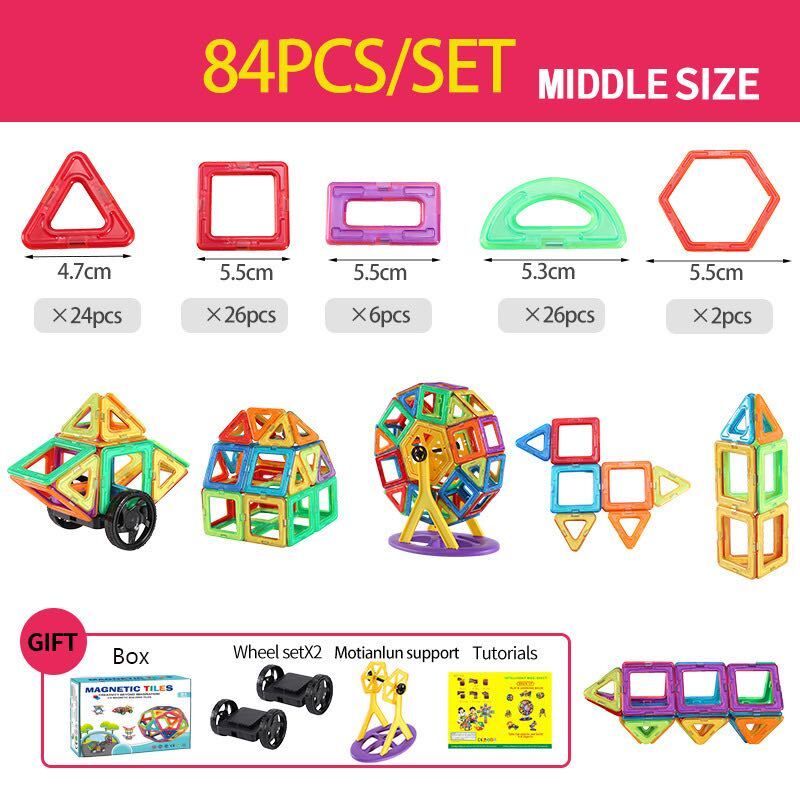 MagneticBlocks – Creatief Educatief Bouwspeelgoed voor Kinderen