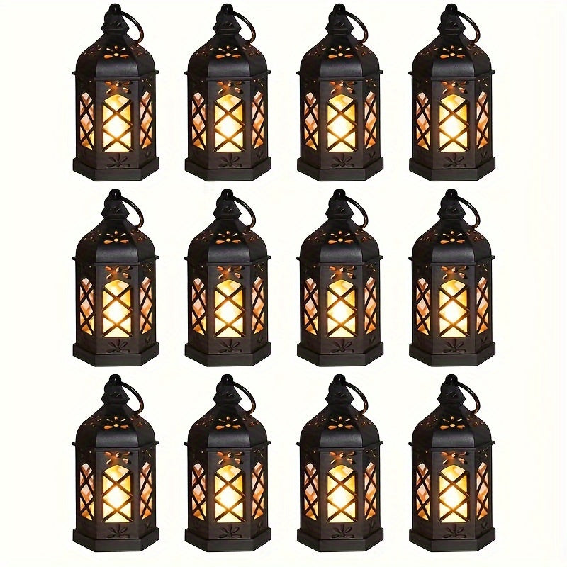 LuxeGlow Lanterns – Rustieke LED Set voor Feestverlichting