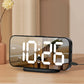 MirrorTime Clock - Stijlvolle LED Spiegel met USB Opladen