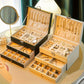 Elegance - Luxe Sieraden Organizer met Hoogwaardig Leer