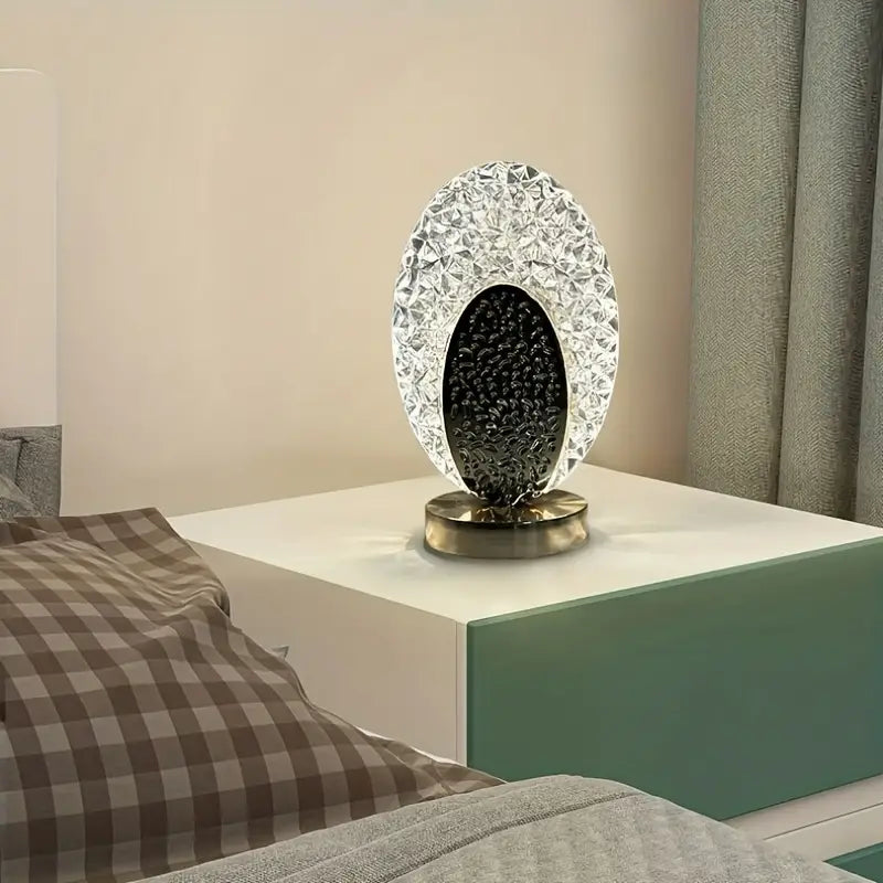 PeacockLuxe – Elegante Luxe Tafellamp voor Interieur