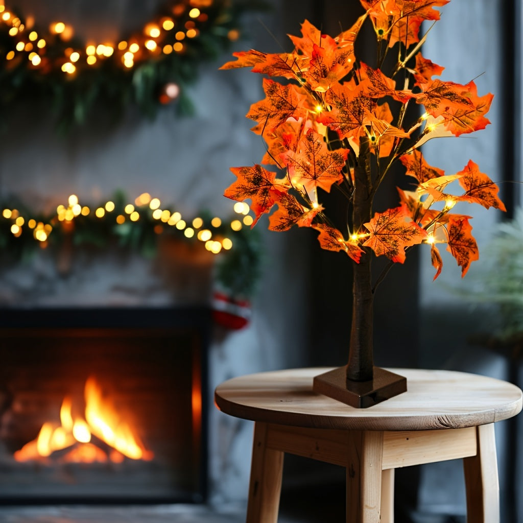 MapleGlow – LED Esdoornboom Tafellamp met USB