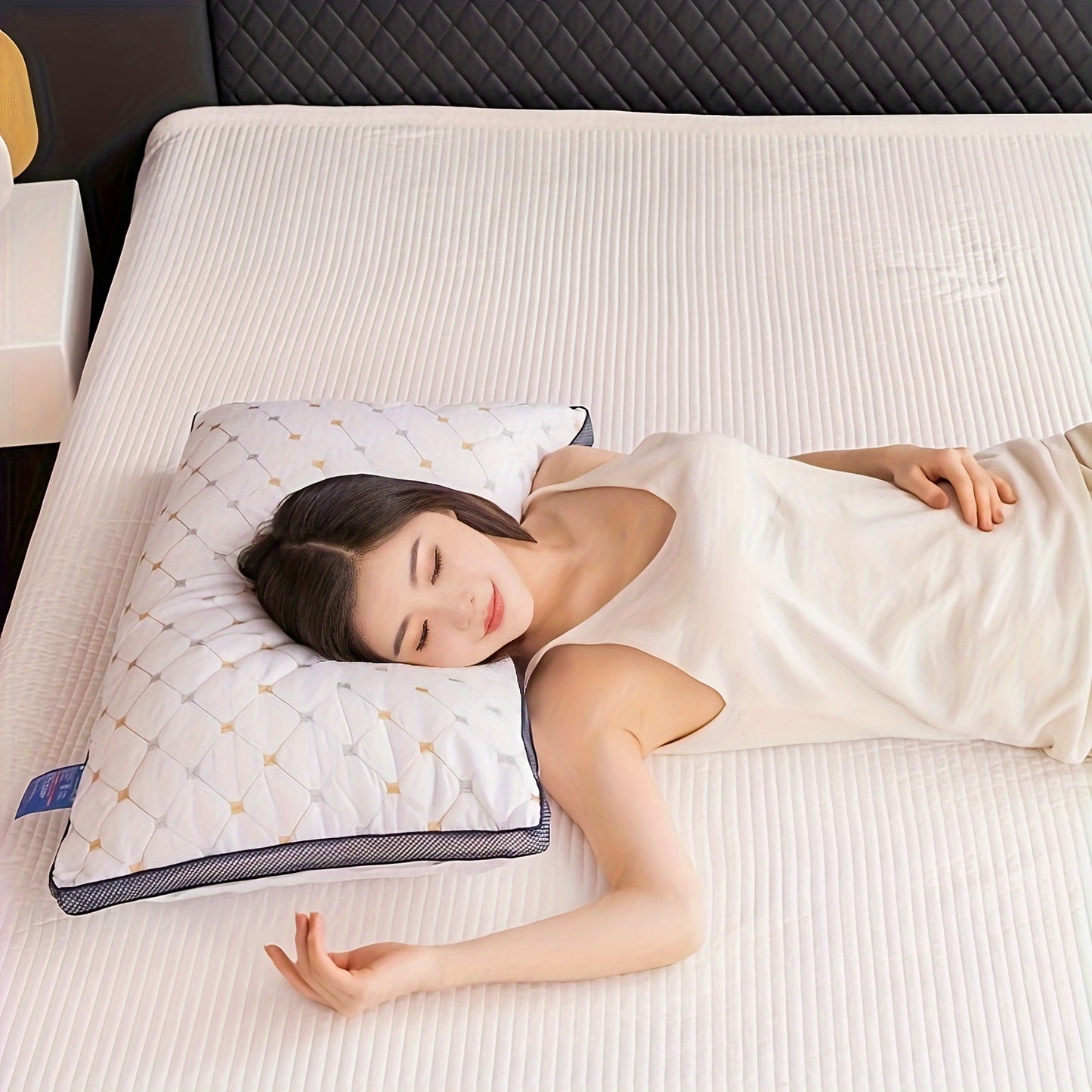 DreamNest Pillow – Luxe Ademend Kussen voor Slaapcomfort