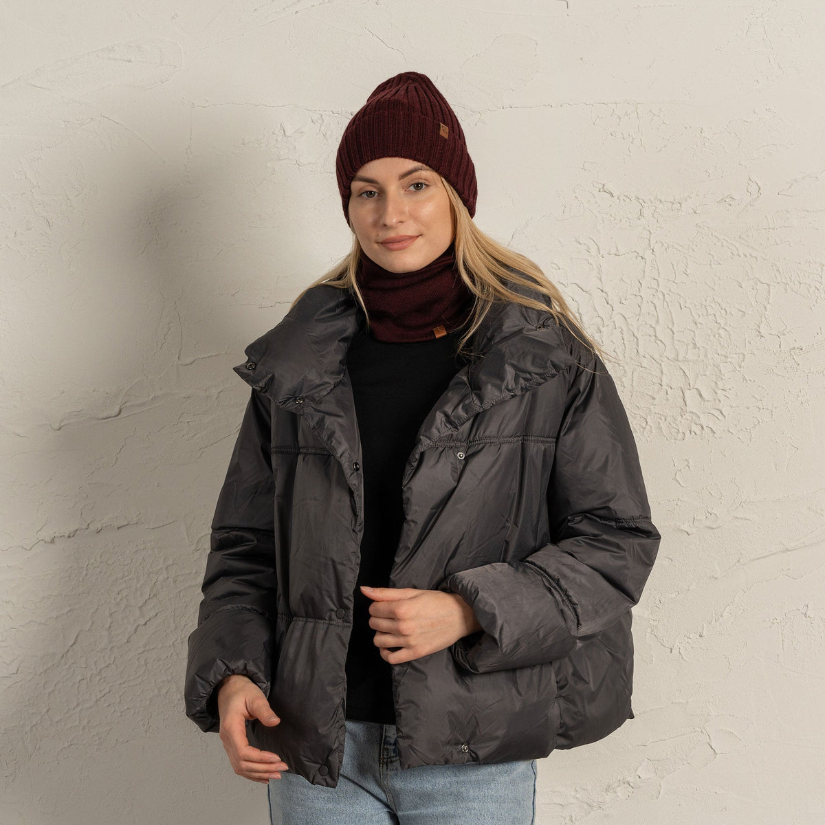 CozyMerino Beanie - Luxe Merinowol Muts voor Dames