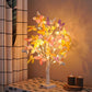 GlowBirch - Stijlvolle LED Lamp met Berken Vlindermotief