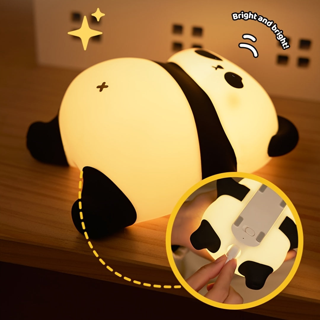 SugarPanda – Oplaadbare LED Nachtlamp van Siliconen
