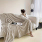 LuxeFleece – Elegante Franse Stijl Deken voor Comfort