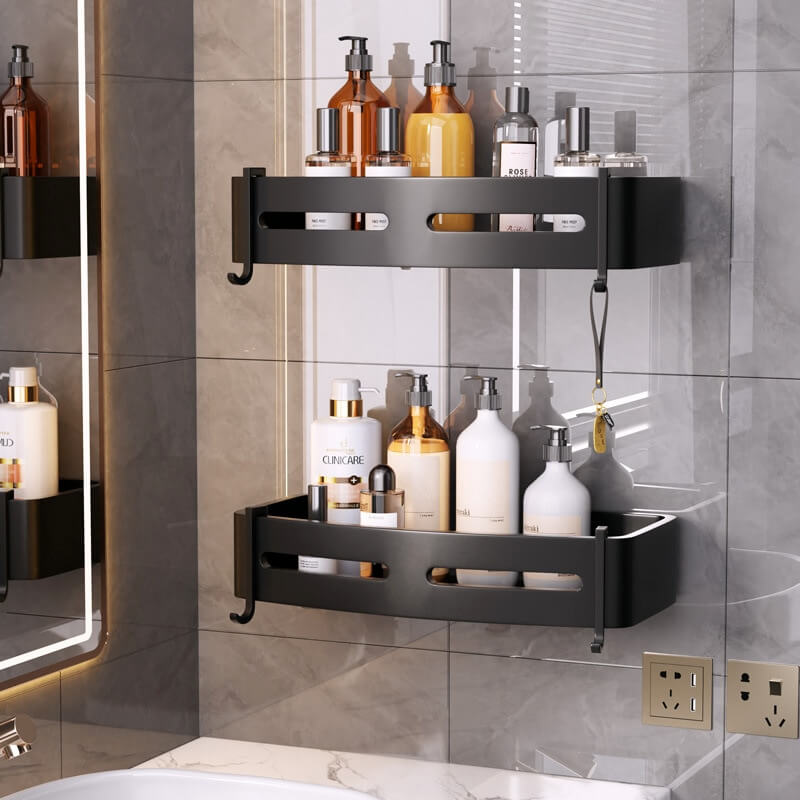 Stijlvolle SilverCaddy - Perfecte Badkamer Organizer voor Al je Benodigdheden