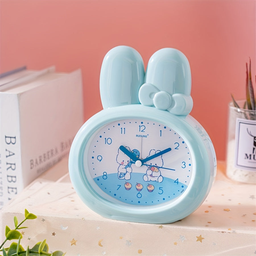 BunnyTime Clock - Schattige LED Wekker met Nachtlamp